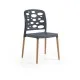 Elegantne terrassi tool puidust jalgadega
