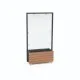 Stylish Portable Divider Screen with Flower Pot Functionality Stylish Portable Divider Screen with Flower Pot Functionality