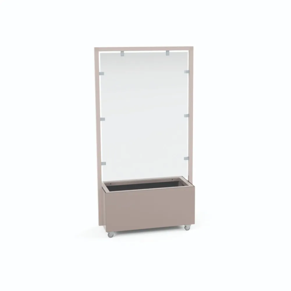 Stylish Portable Divider Screen with Flower Pot Functionality Stylish Portable Divider Screen with Flower Pot Functionality
