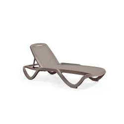 Sunbed Bali with arms