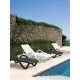 Chic White Sun Lounger Chic White Sun Lounger