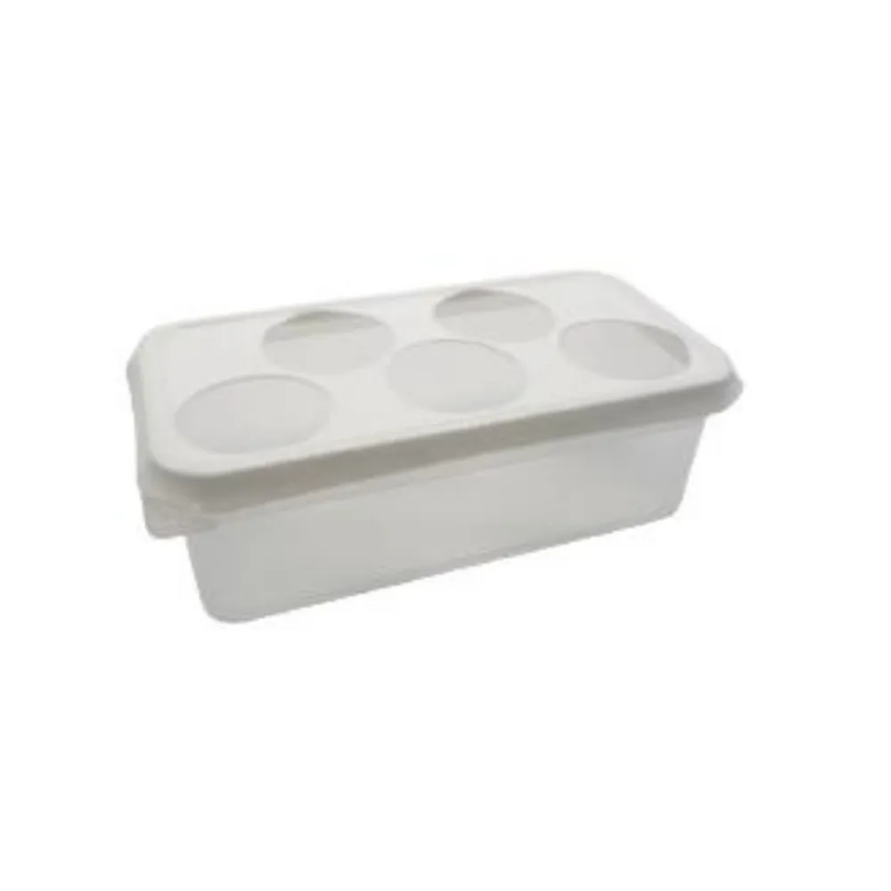 GN 1/3 Sauce Dispenser Holder with 5 Sections