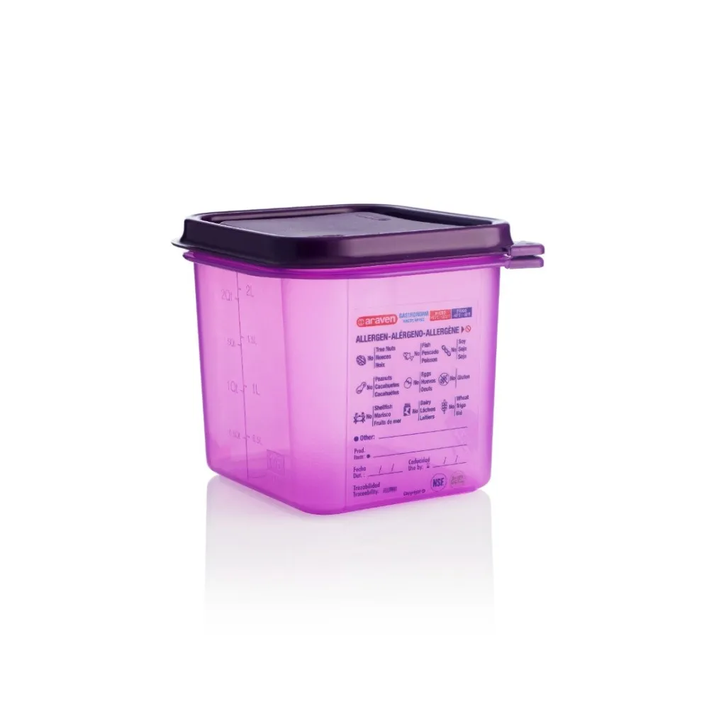 150mm GN 1/6 Allergy-Safe Airtight Container