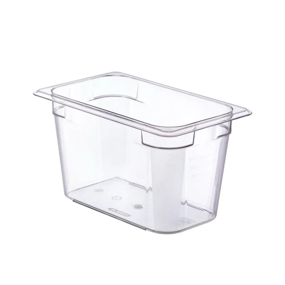 Professional GN Polycarbonate Storage Container 1/4 - 150mm