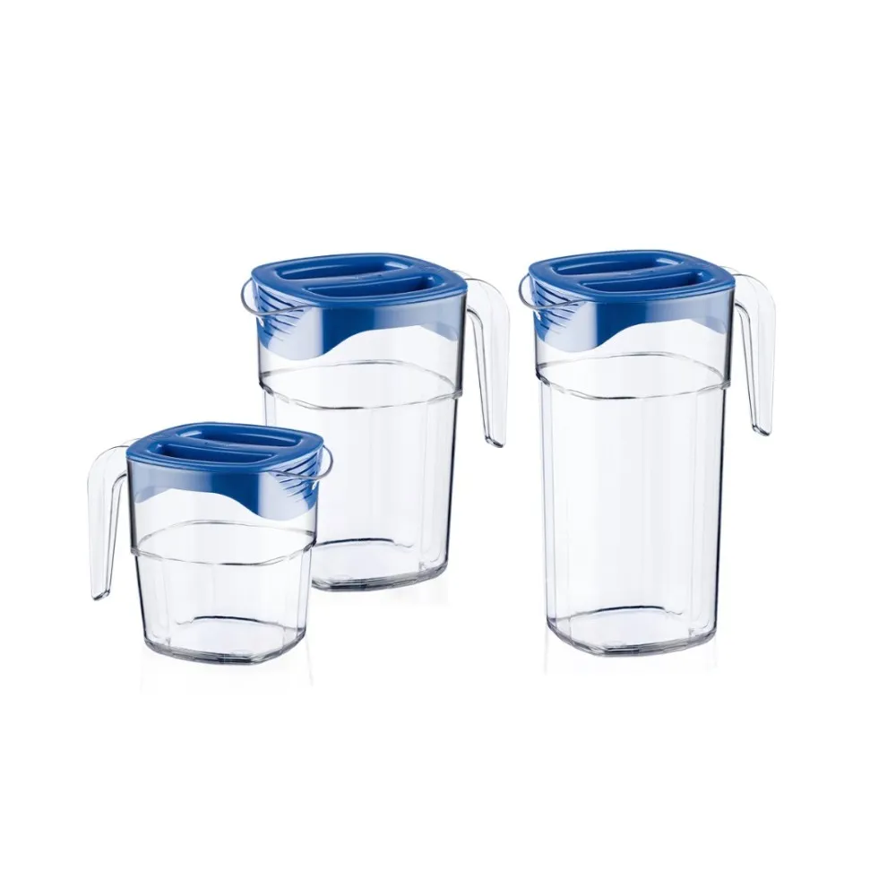 Didelis sulčių puodukas 1800 ml, Mėlynas ABS