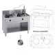 Commercial Wok Burner Station CC/02