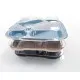Couvercle transparent pour plateau à 5 compartiments