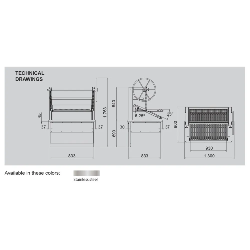 Charcoal Oven P120D DROP-IN - Ideal for Outdoor Chefs