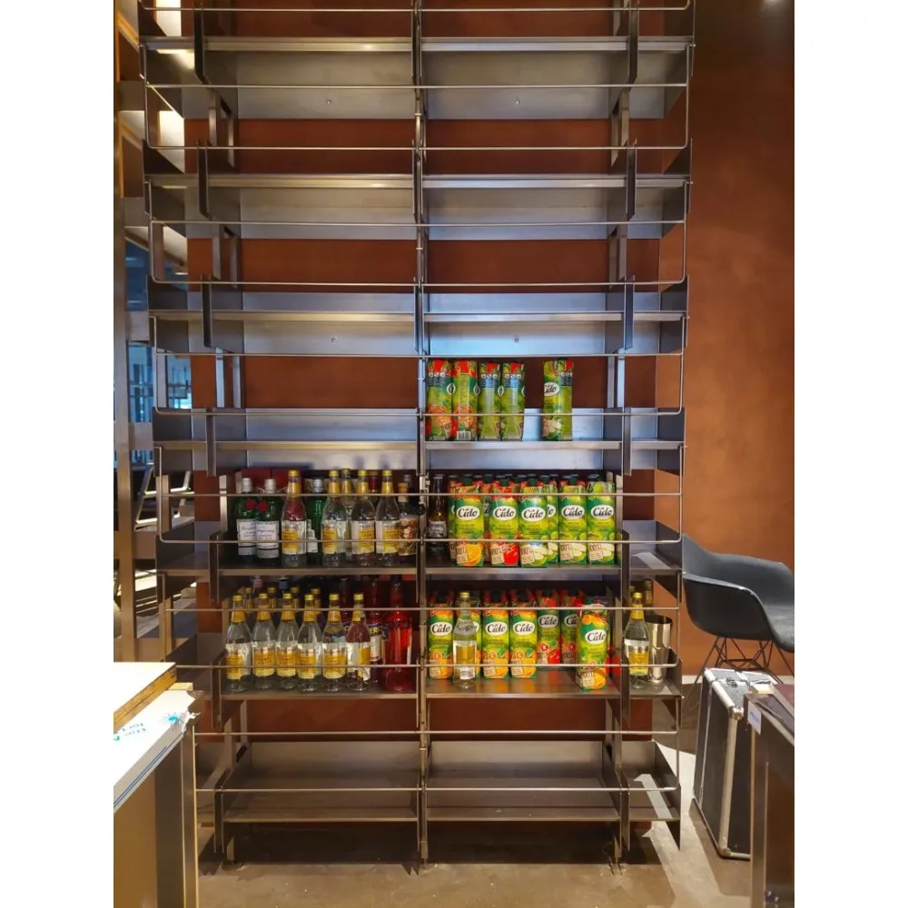 Modern Drink Display Rack