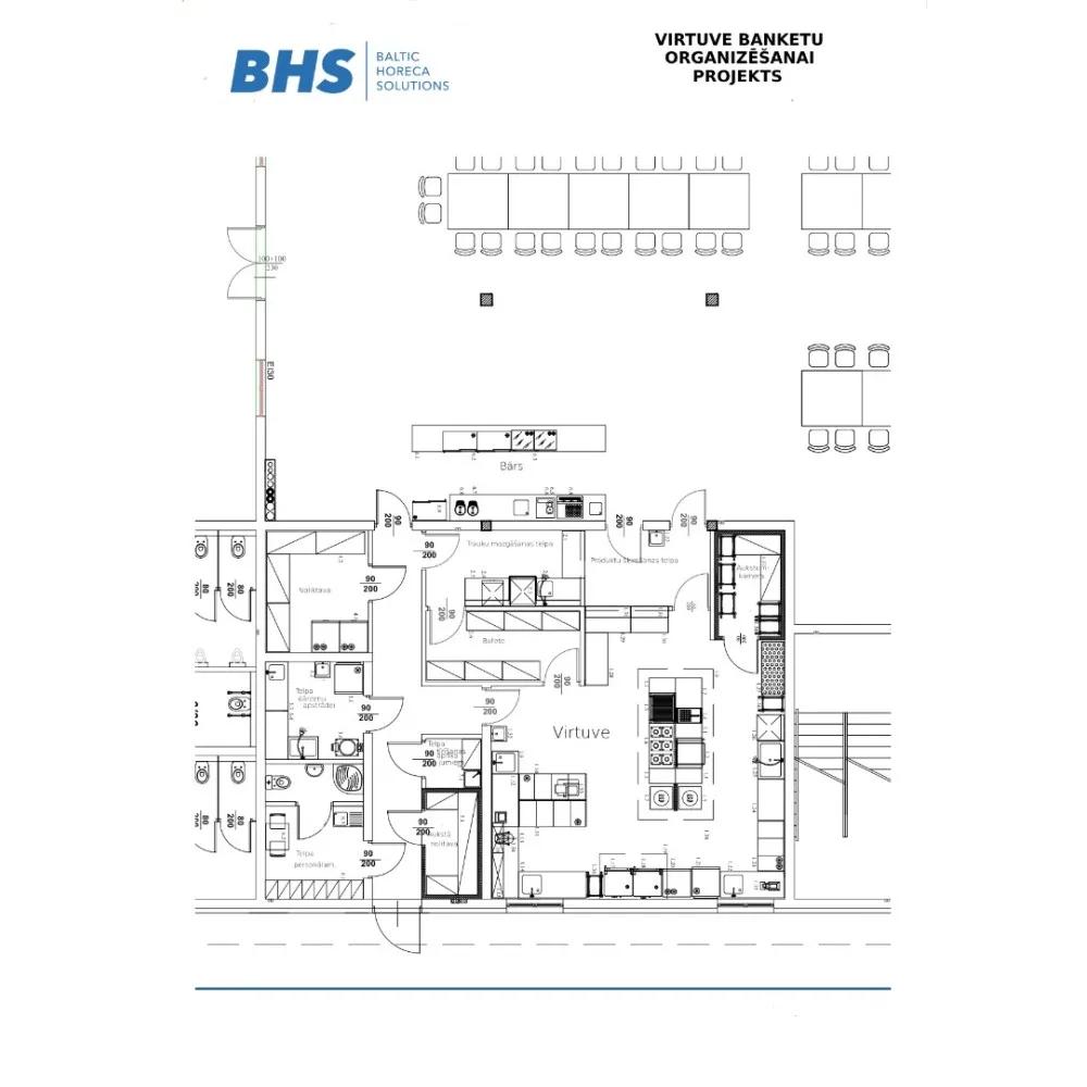 Custom Kitchen Layout for Events Custom Kitchen Layout for Events