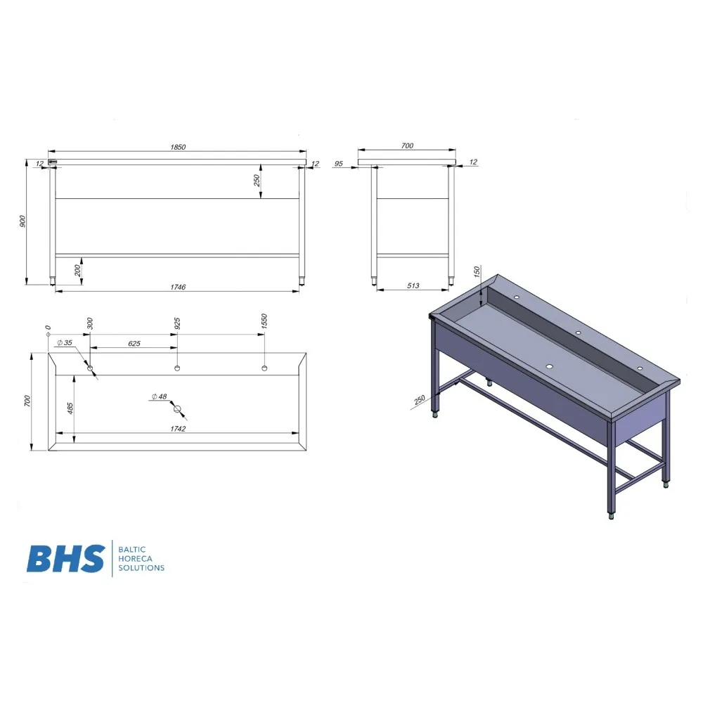 Elegant 1850mm Steel Pool Table for Modern Spaces