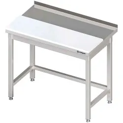 Table with polyethylene plate