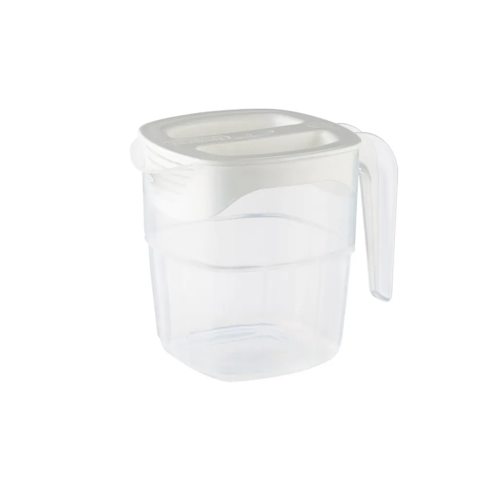Compact 1L Multi-Use Pitcher with Lid