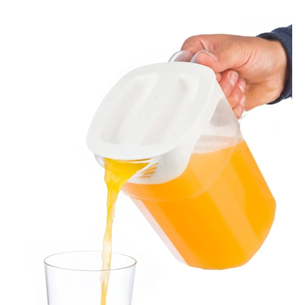 Compact 1L Multi-Use Pitcher with Lid