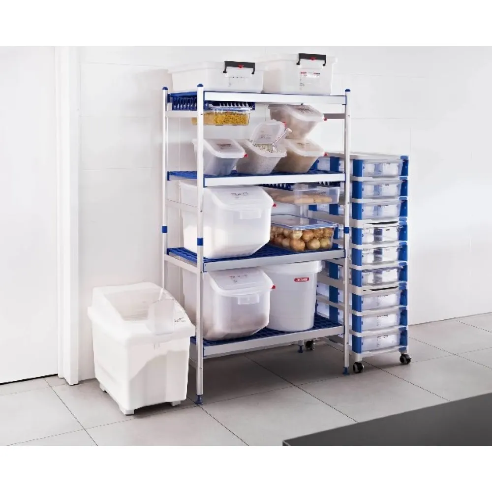 Professional Ingredient Bin 80L with Wheels