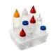 11-Compartment Sauce Dispenser Organizer GN 1/2