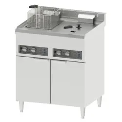 Elektriskais dubultais friteris 2x16L