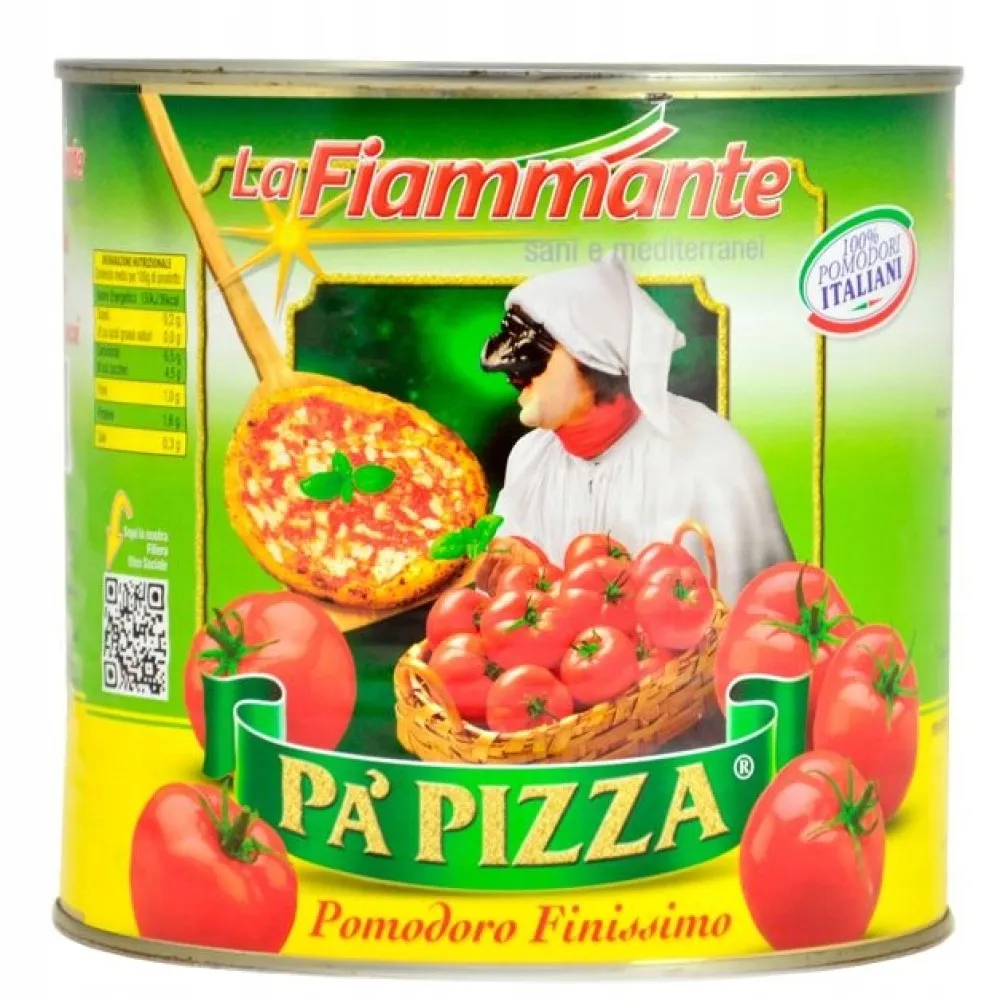 Picerijos pomidorų tyrė 2500g