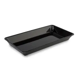 Polimetilmetakrilato GN 3/4 50 mm Plexi indas Juoda