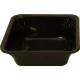 Polimetilmetakrilato GN 1/6 50 mm Plexi indas Juoda (A00007286)