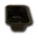 Polimetilmetakrilato GN 1/9 50 mm Plexi indas Juoda (A00007287)