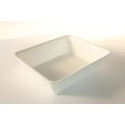 Polimetilmetakrilato GN 1/2 80 mm Plexi indas baltas