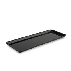 Polimetilmetakrilato GN 2/5 20 mm Plexi indas Juoda