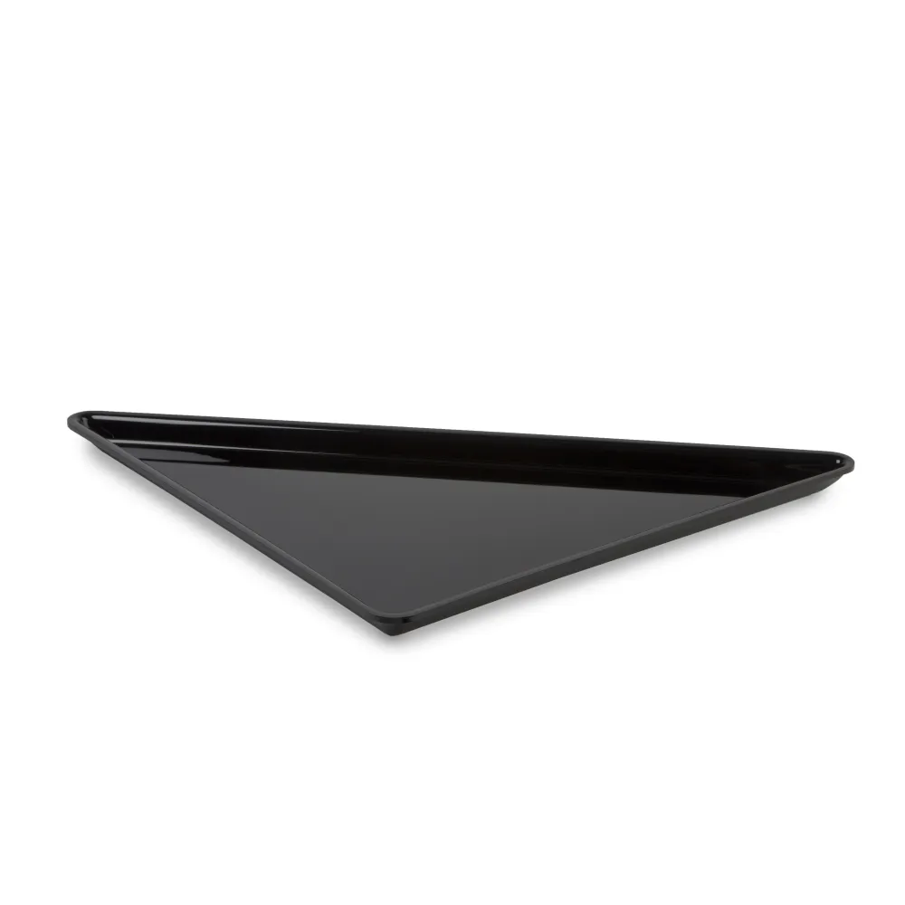Polimetilmetakrilato „Plexi Triangle“ indas, 400x400x530x50mm , juodas (A00017600)