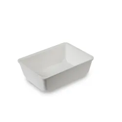 Polimetilmetakrilato GN 1/5 80 mm Plexi indas baltas
