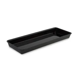Polimetilmetakrilato GN 2/5 40 mm Plexi indas Juoda