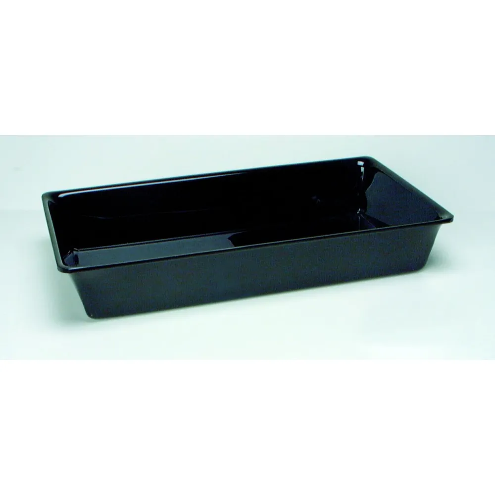 Polimetilmetakrilato GN 3/4 80 mm Plexi indas Juoda (A00006603)
