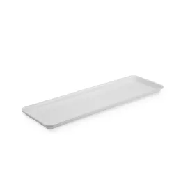 Polimetilmetakrilato GN 2/4 20 mm Plexi indas baltas