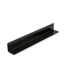 L formos skirtukas iš polimetilmetakrilato (organinio stiklo) 6565 – 500x65x65mm, juodas