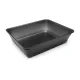Polimetilmetakrilato GN 1/2 80 mm Plexi indas Tamsiai dūminis (A00021745)