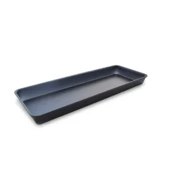 Polimetilmetakrilato GN 2/5 40 mm Plexi indas Tamsiai dūminis