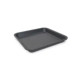 Polimetilmetakrilato GN 1/6 20 mm Plexi indas Tamsiai dūminis