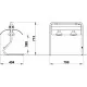 Cadre Autoportant avec Lampes Infrarouges 2/1 AL