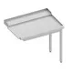 Table de décharge pour lave-vaisselle 1000 Table de décharge pour lave-vaisselle 1000
