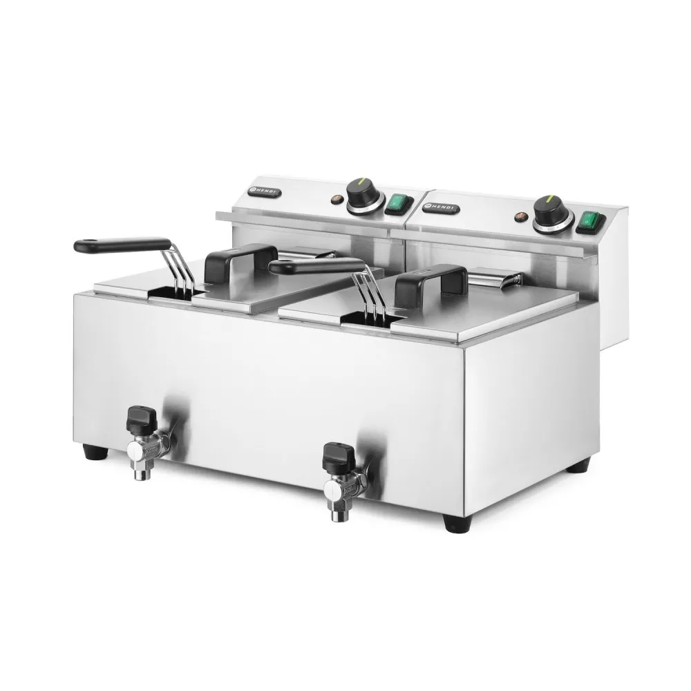 Profi Line Dual-Compartment Fryer (2 x 8L)