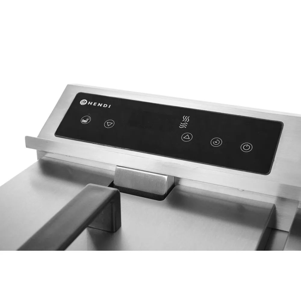 Professional Induction Fryer with Outlet Tap - 8L