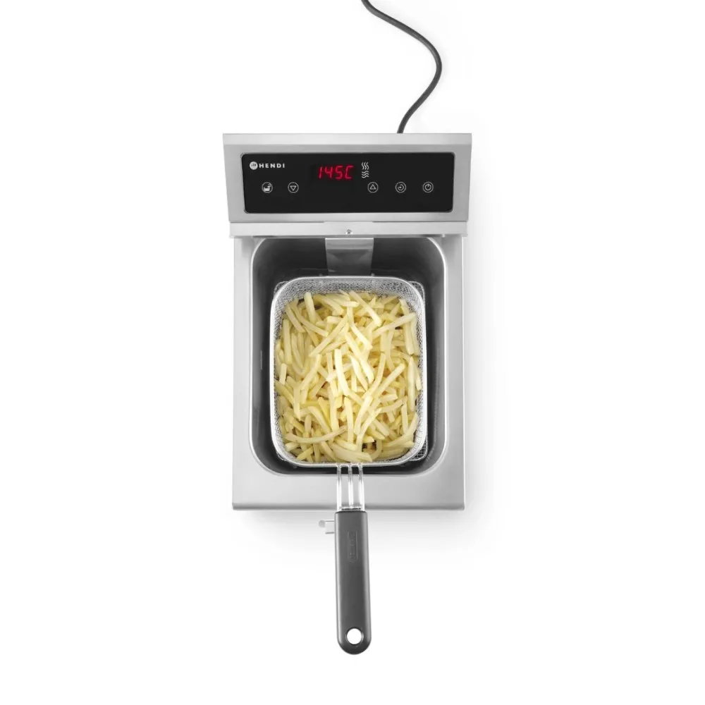 Professional Induction Fryer with Outlet Tap - 8L