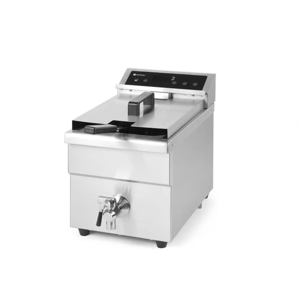 Professional Induction Fryer with Outlet Tap - 8L