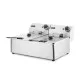 Commercial Grade Fryer - 12L Stainless Steel