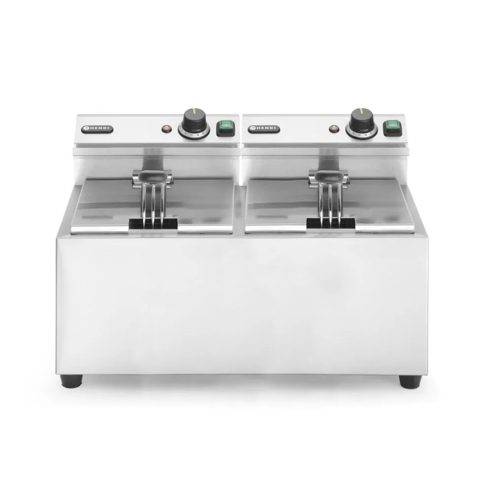 Double Basket Manual Fryer - Profi Line 8L x 2
