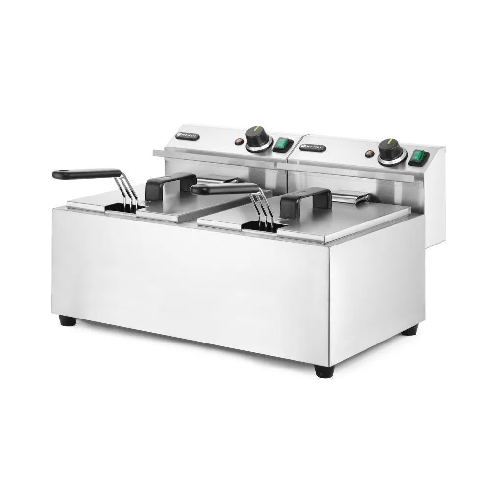 Double Basket Manual Fryer - Profi Line 8L x 2