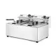 Double Basket Manual Fryer - Profi Line 8L x 2