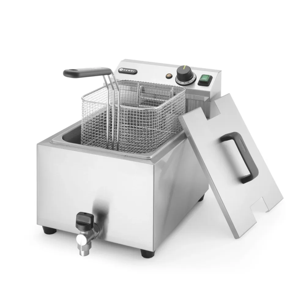 8L Profi Line Manual Fryer with Drainage Tap