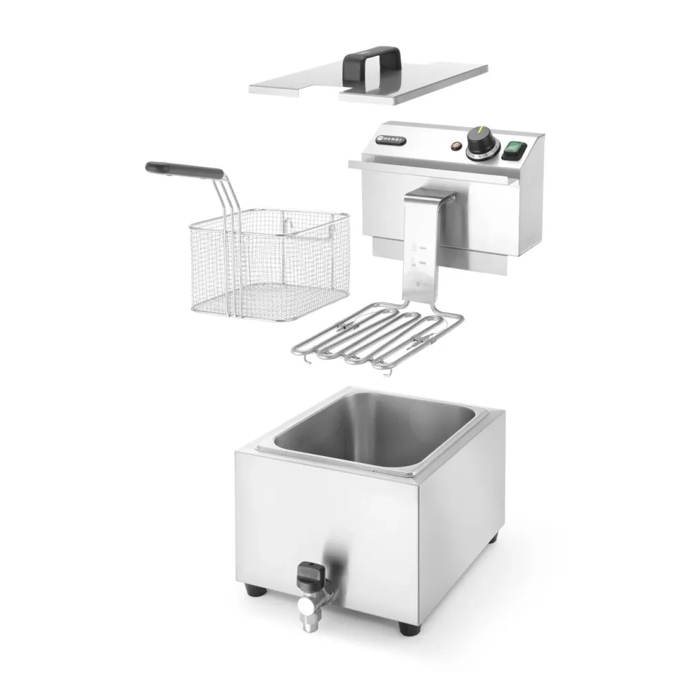 8L Profi Line Manual Fryer with Drainage Tap