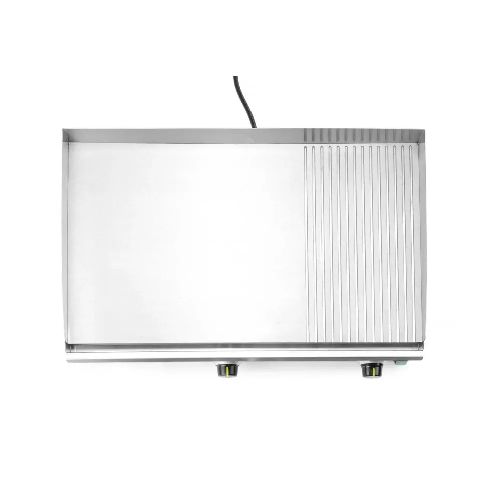 1/3 Grooved Electric Grill Plate