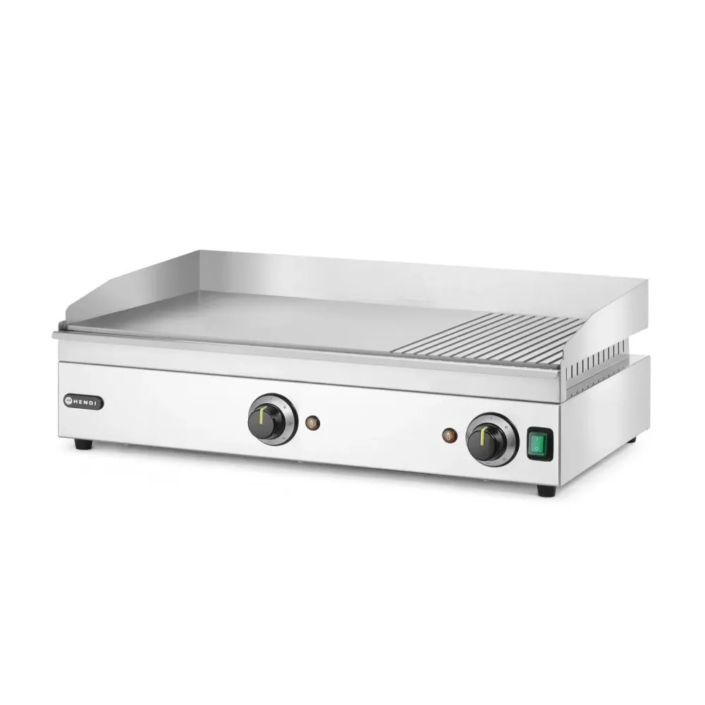 1/3 Grooved Electric Grill Plate